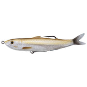 Swimbait LIVE TARGET Hollow Body Shiner Walking Bait, Amber / Silver Flake, 11.5cm, 14g