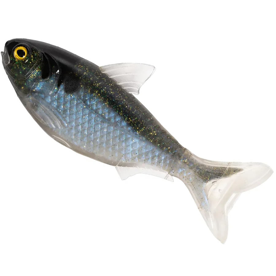 Swimbait LIVE TARGET Shad Unrigged, Green / Pearl, 14cm, 14g, 2buc/pac