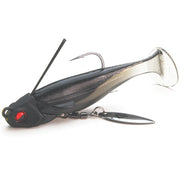 Swimbait RAID Head Swimmer Libero, 001 Sikkoku, 10g, 2buc/pac