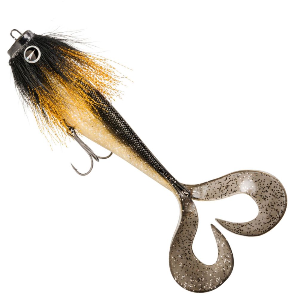 Swimbait RAPALA Soft Olio Prerigged 18, Culoare BW, 20cm, 55g, 1buc/pac