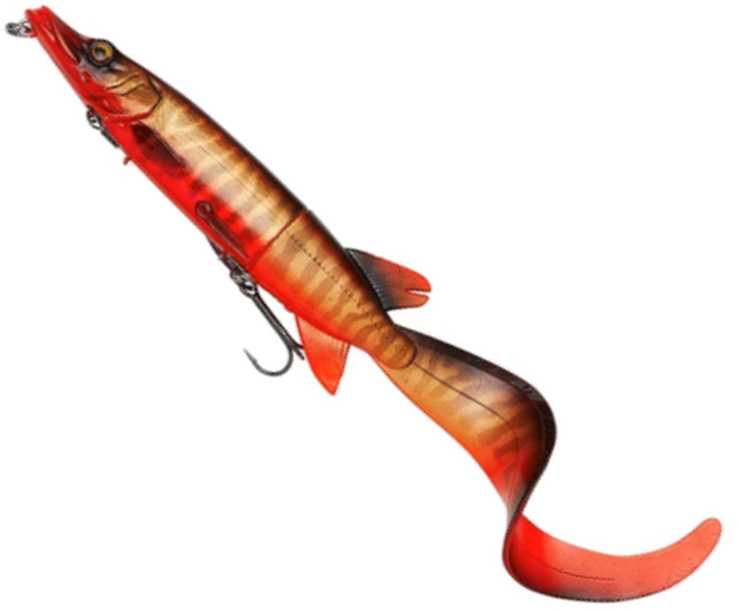 Swimbait SAVAGE GEAR 3D Hybrid Pike, Red Belly, 47g, 17cm, 1buc/pac