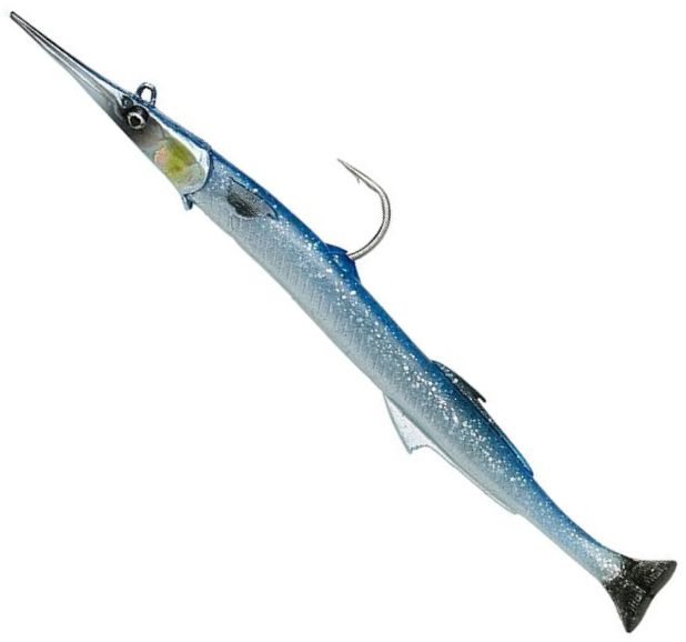 Swimbait SAVAGE GEAR 3D Needlefish Pulse Tail, Blue Silver, 105g, 30cm, 1buc/pac