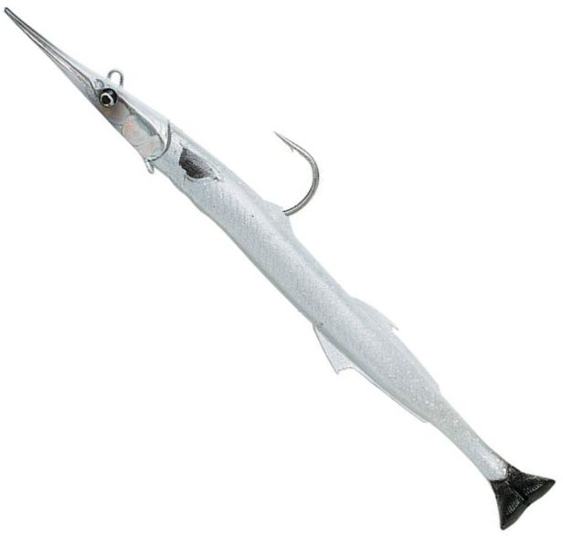 Swimbait SAVAGE GEAR 3D Needlefish Pulse Tail, Pearl White Silver, 12g, 14cm, 1buc/pac