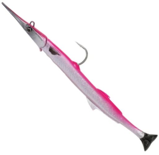 Swimbait SAVAGE GEAR 3D Needlefish Pulse Tail, Pink Silver, 105g, 30cm, 1buc/pac