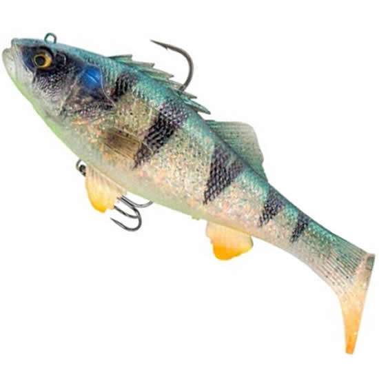 Swimbait SAVAGE GEAR 3D Perch RTF Lure Ghost Silver