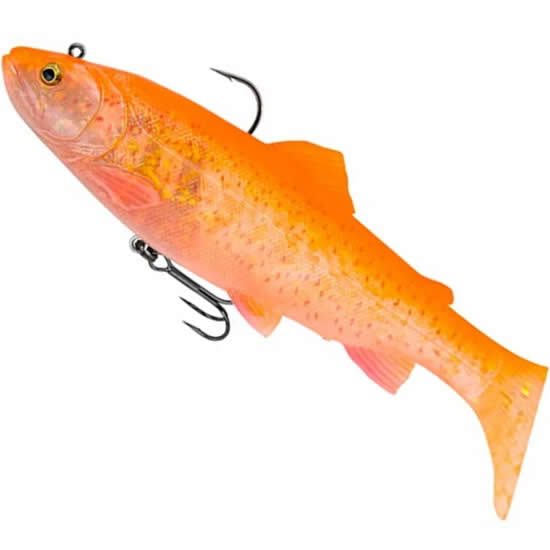 Swimbait SAVAGE GEAR 3D Trout Rattle Shad Lure Clear Albino
