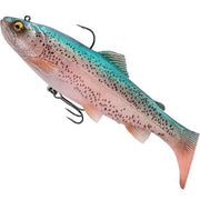 Swimbait SAVAGE GEAR 3D Trout Rattle Shad Lure Clear Rainbow