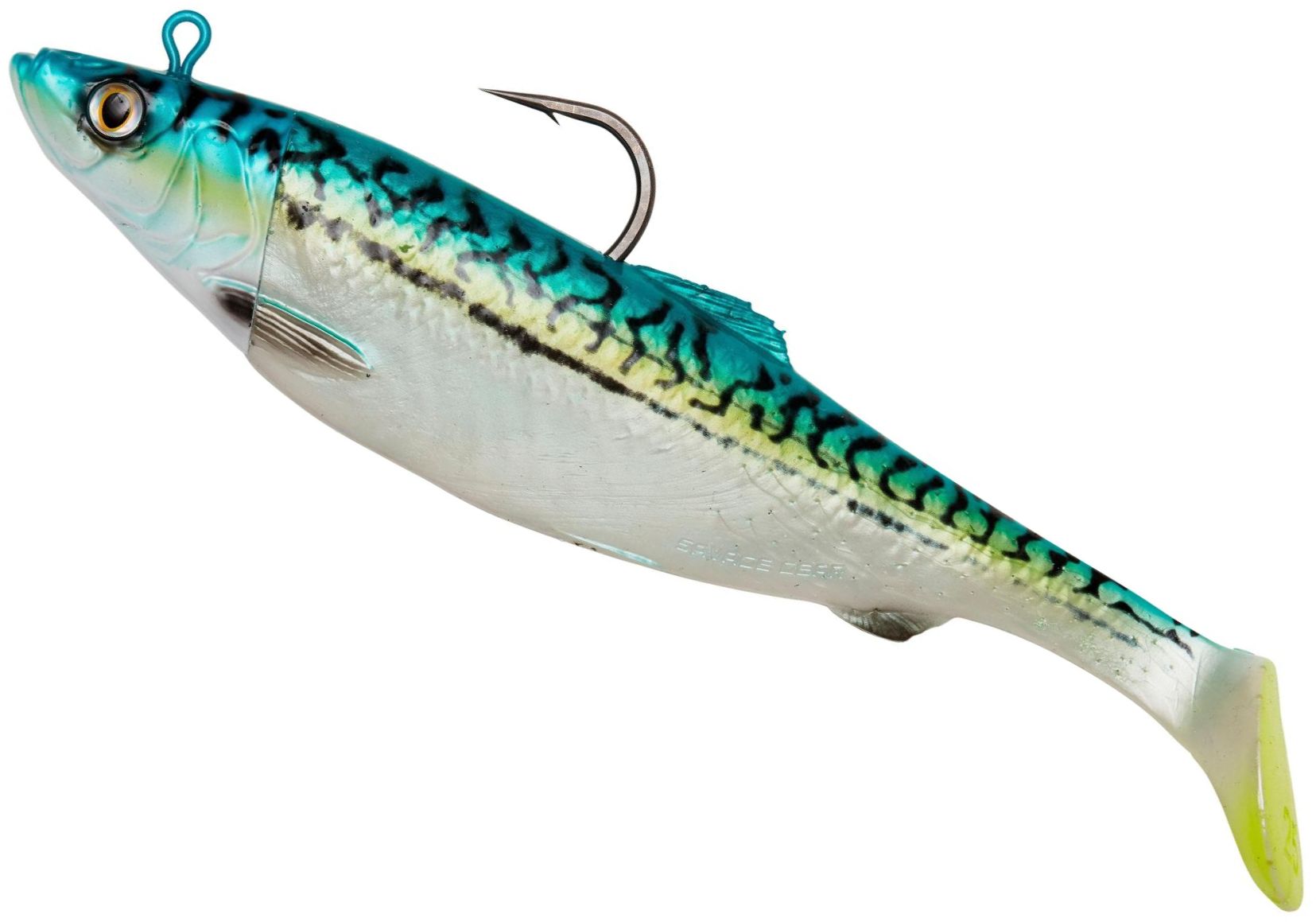 Swimbait SAVAGE GEAR 4D Herring Big Shad, Green Mackerel, 560g, 32cm, 2buc/pac