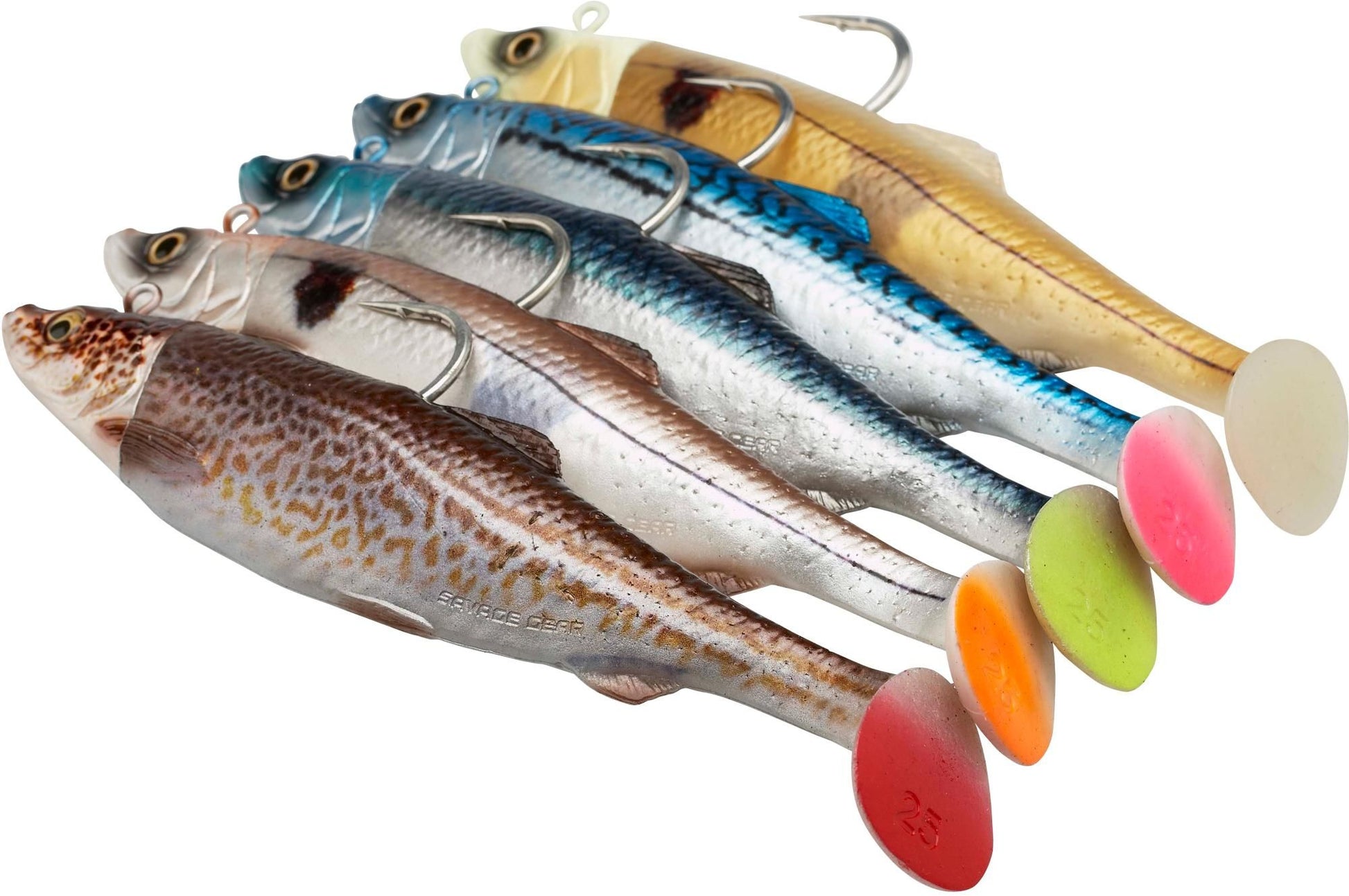 Swimbait SAVAGE GEAR 4D Herring Big Shad, Mackerel Php, 300g, 25cm, 1+2buc/pac