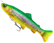 Swimbait SAVAGE GEAR 4D Line Thru Pulse Tail Trout SS, Fire Trout, 16cm, 51g, 1buc/pac