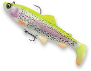 Swimbait SAVAGE GEAR 4D Trout Rattleshad, Lemon Trout, 80g, 17cm, 1buc/pac
