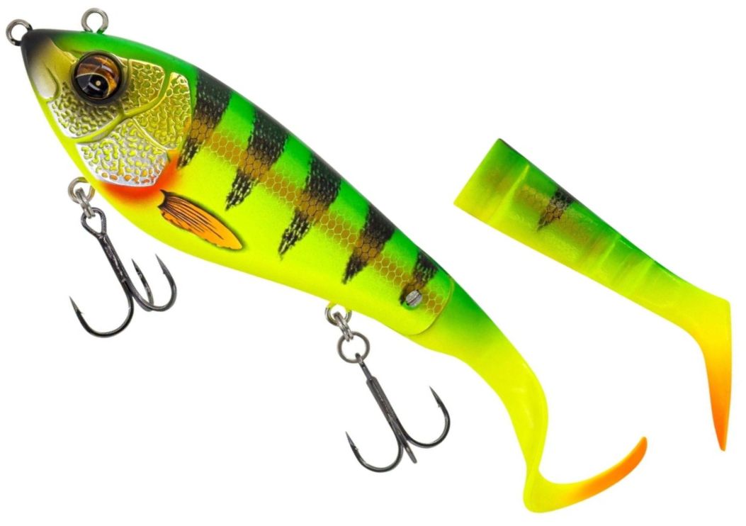 Swimbait SAVAGE GEAR Deviator Tail SS Firetiger 1+2buc/pac