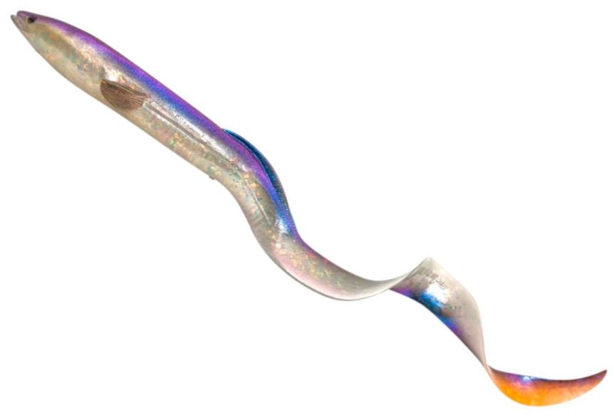 Swimbait SAVAGE GEAR Real EEL Purple Eel 1buc/pac