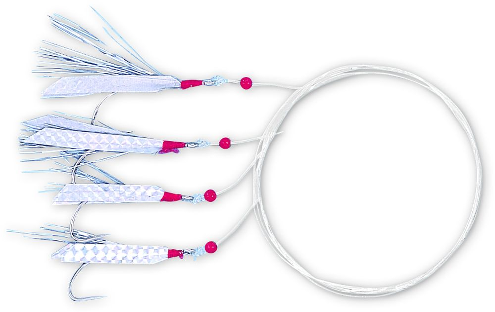 TAPARINA ZEBCO Holografix  NR 2/0  Argintie