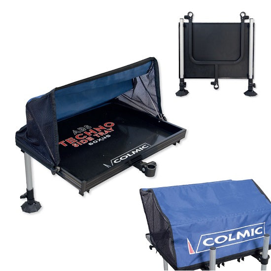 TAVA LATERALA COLMIC ABS CU PARASOLAR 2 PICIOARE 60x45cm
