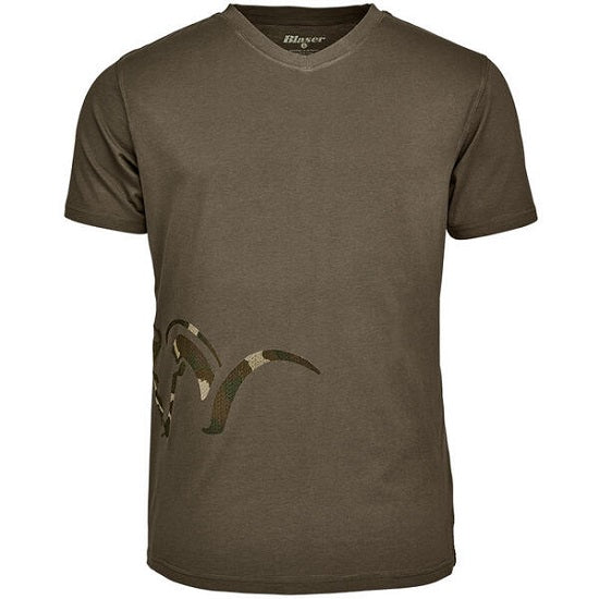 TRICOU BLASER LOGO V OLIVE