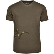 TRICOU BLASER LOGO V OLIVE