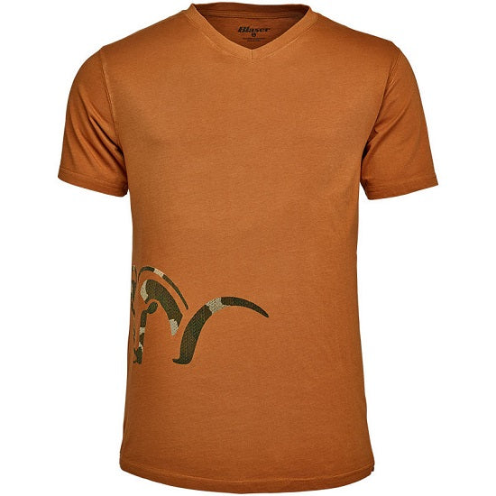 TRICOU BLASER LOGO V ORANGE