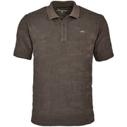 TRICOU BLASER POLO JACQUARD MARO