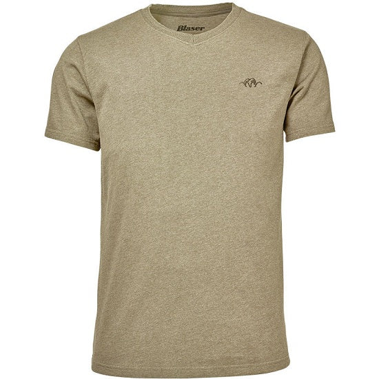 TRICOU BLASER V-NECK BEJ