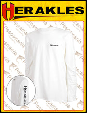 TRICOU COLMIC CU MANECA LUNGA HERAKLES ALB