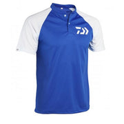 TRICOU DAIWA POLO MAO FAST DRY BLEU/ALB
