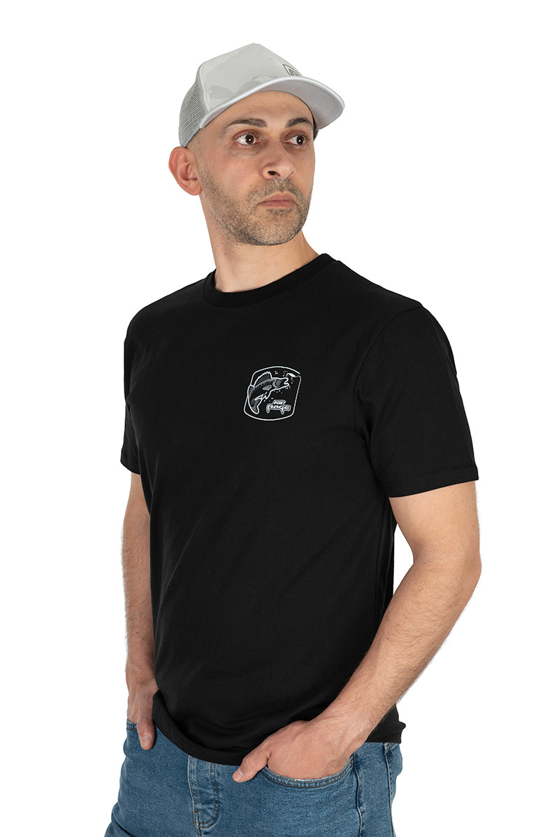TRICOU FOX RAGE LIMITED EDITION ZANDER T-SHIRT BLACK