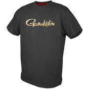 TRICOU GAMAKATSU GOLD LOGO NEGRU