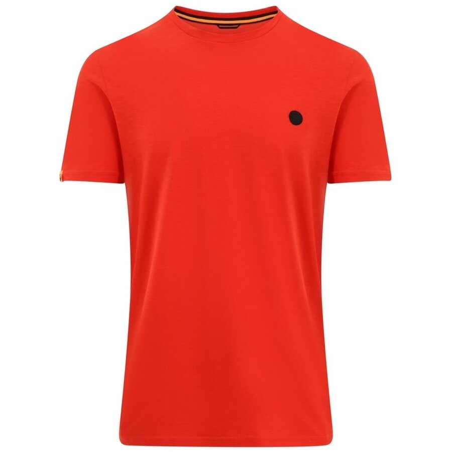 TRICOU GURU SEMI LOGO RED