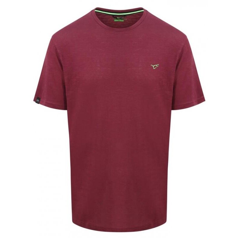 TRICOU KORDA LE LOYAL TEE BURGUNDY