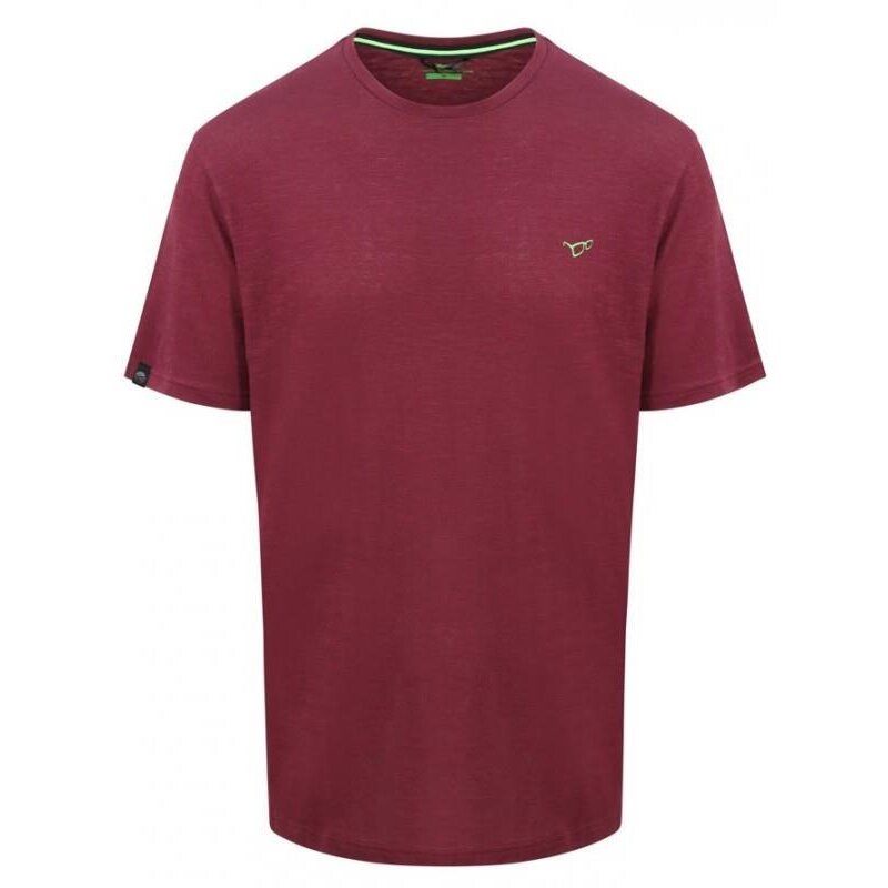 TRICOU KORDA LE LOYAL TEE BURGUNDY