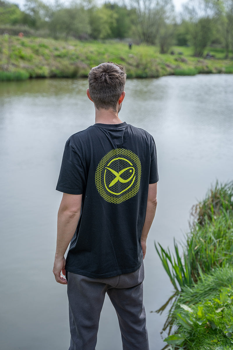 TRICOU MATRIX LARGE LOGO T-SHIRT BLACK