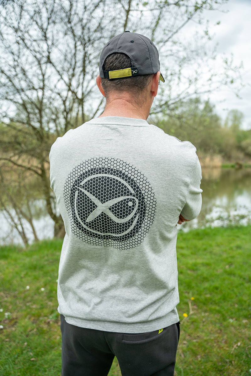 TRICOU MATRIX LARGE LOGO T-SHIRT GREY