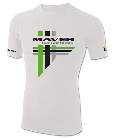TRICOU MAVER CONNECTION WHITE
