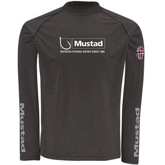 TRICOU MUSTAD MANECA LUNGA NEGRU