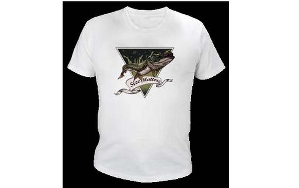 TRICOU OKUMA T-SHIRT PIKE WHITE
