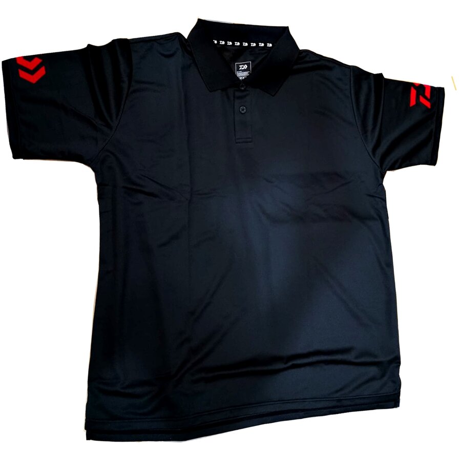 TRICOU POLO DAIWA CULOARE NEGRU