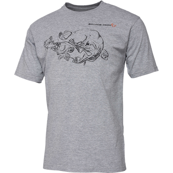 TRICOU SAVAGE CANNIBAL INK GREY MELANGE