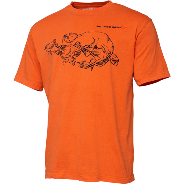 TRICOU SAVAGE CANNIBAL INK ORANGE