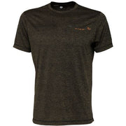 TRICOU SAVAGE GEAR FIGHTER STRETCH BURNT OLIVE MELANGE