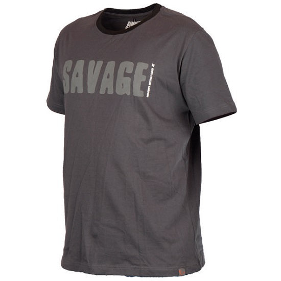 TRICOU SAVAGE GEAR SIMPLY SAVAGE GRI