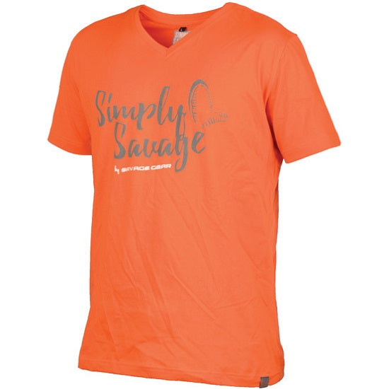 TRICOU SAVAGE GEAR SIMPLY SAVAGE ORANGE