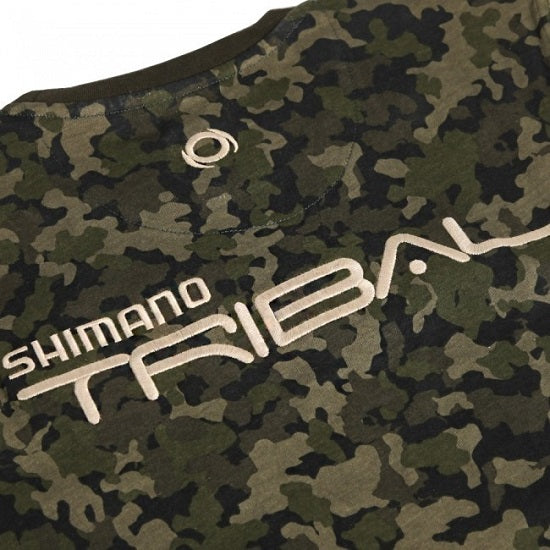 TRICOU SHIMANO TRIBAL XTR KHAKI CAMO