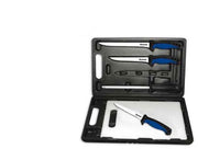 TRUSA PENTRU FILETAT MUSTAD 3 CUTITE + ASCUTITOR + PLANSA
