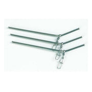 TUB ANTI TANGLE METALIC FILFISHING 9 CM / 3 BUC / PLIC