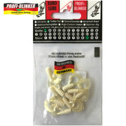 TWISTERE PROFIBLINKER TURBOTAIL 3CM ALB MAT 10 BUC