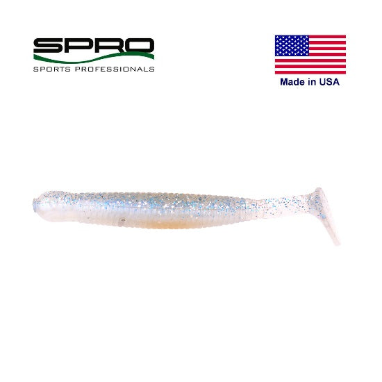 TWISTERE SPRO USA ARROW TAIL 8CM ICE BLUE 10 BUC