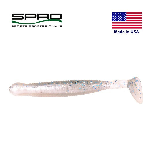 TWISTERE SPRO USA ARROW TAIL 8CM SEXY BLUE BACK 10 BUC
