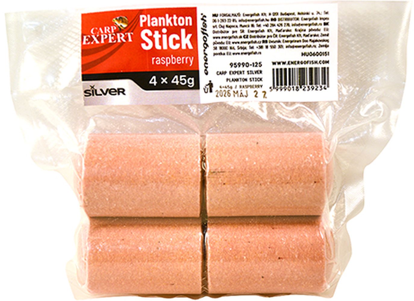 Tablete Carp Expert Plankton, Zmeura, 4buc/pac