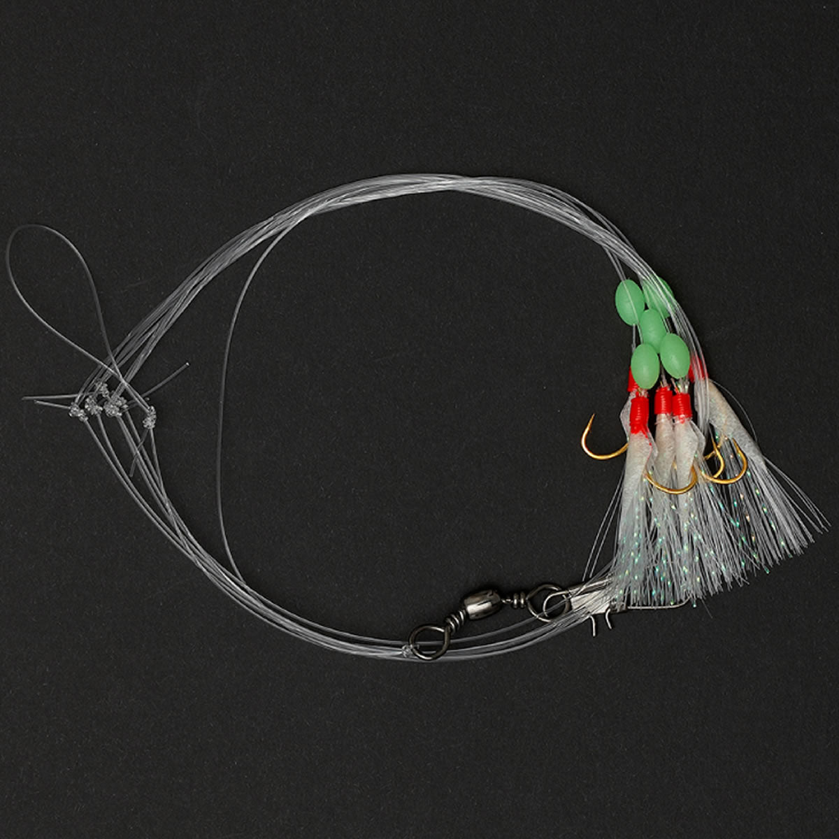 Taparina DAM Searig 2 Herring Real SKin UV Nr.8, 140cm/10cm, 0.40/0.30mm, 5buc/pac